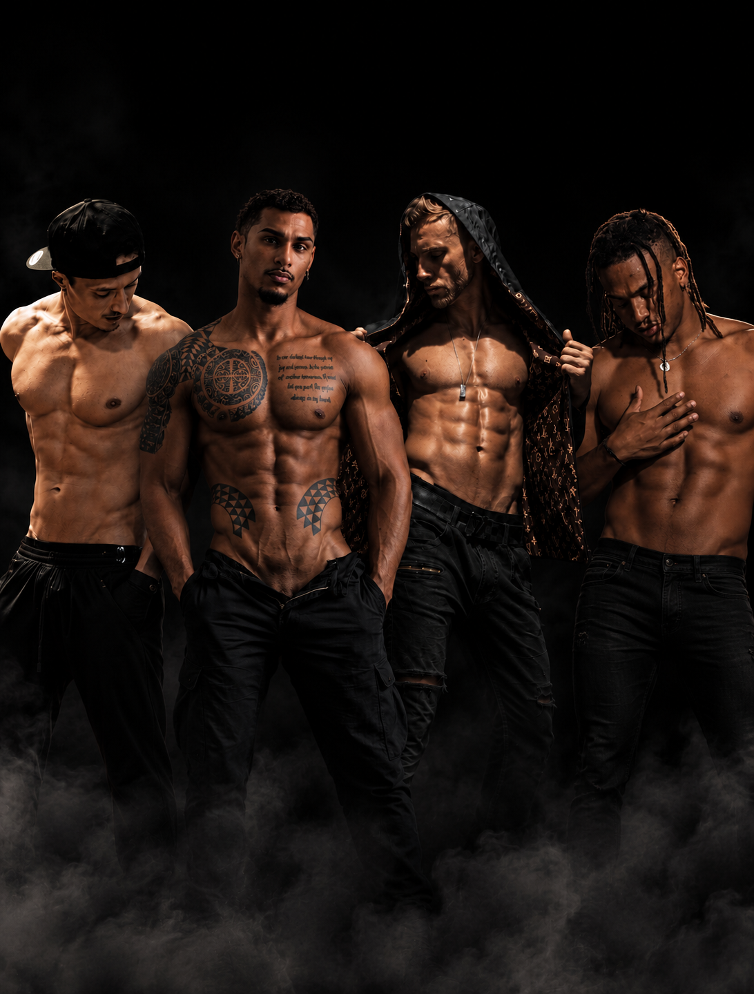 Four Men of Eros performers
